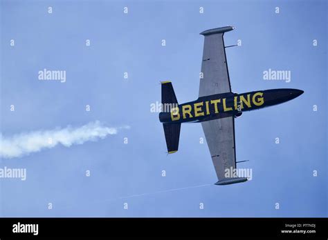 breitling jet team display 2018 programm|Breitling Jet Display Team at the Bournemouth Air Festival .